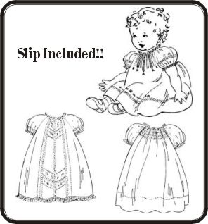Baby Rose Raglan Dresses Pattern